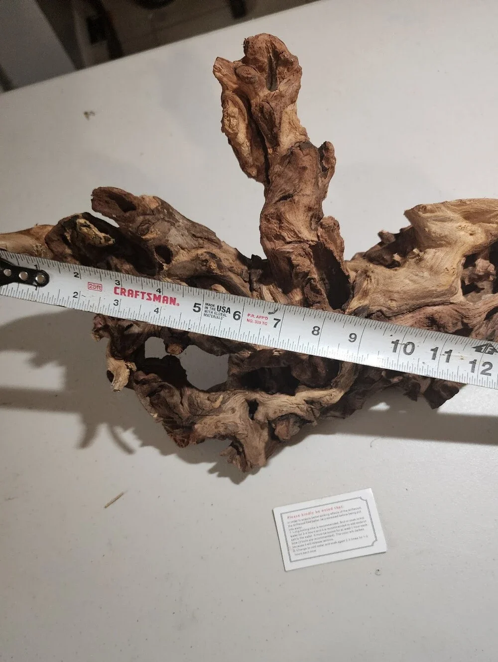 Majoywoo Natural Large Driftwood for Aquarium Decor Reptile Decor 10-15